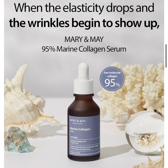 Mary & May Marine Collagen Serum for Face 30ml Brand New in Box Exp 11/2025 - Picture 2 of 5